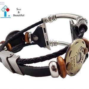 NWOT Strap for Women,Sport Band with Leather Belt, “cancer” sign 38mm 40mm